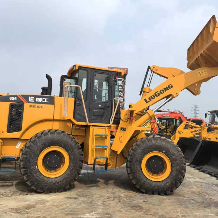 China Famous Brand LiuGong Medium-sized Wheel Loader LiuGong 856N Loader for Earthmoving, Mining, Construction for Sale - Cargadora de ruedas: foto 1 China Famous Brand LiuGong Medium-sized Wheel Loader LiuGong 856N Loader for Earthmoving, Mining, Construction for Sale - Cargadora de ruedas: foto 1