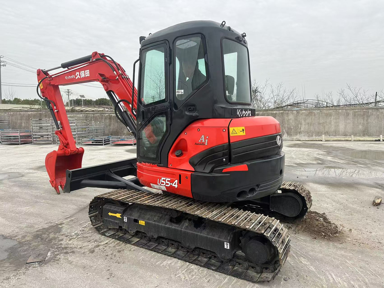 KUBOTA Kubota U55-4 in good condition for sale at good price - Miniexcavadora: foto 1 KUBOTA Kubota U55-4 in good condition for sale at good price - Miniexcavadora: foto 1