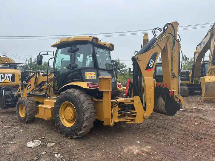 Used Wheel Loader CAT420F Caterpillar 420F Mini Construction Machinery Mini Wheel Skid Steer Loader in Stock - Retroexcavadora: foto 3 Used Wheel Loader CAT420F Caterpillar 420F Mini Construction Machinery Mini Wheel Skid Steer Loader in Stock - Retroexcavadora: foto 3