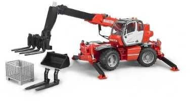 Manitou teleskopowy MRT 2150 z akcesoriami Bruder 02129 - Manipulador telescópico: foto 1 Manitou teleskopowy MRT 2150 z akcesoriami Bruder 02129 - Manipulador telescópico: foto 1