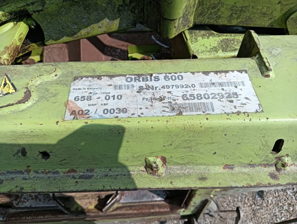 Claas Orbis 600 - Cosechadora de forraje: foto 5 Claas Orbis 600 - Cosechadora de forraje: foto 5