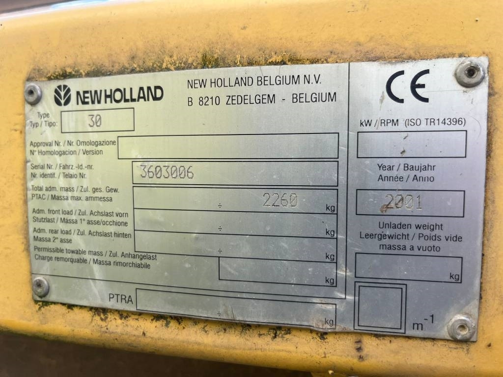 New Holland Tipo 30 - Accesorios para cosechadoras: foto 5 New Holland Tipo 30 - Accesorios para cosechadoras: foto 5