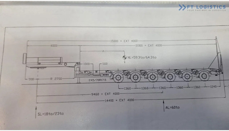 Faymonville FAYMONVILLE STZ-6WAU – 6 AXLES – 92.2T GVW – 73T PAYLOAD – HYDRAULIC RAMPS – EXCELLENT CONDITION! - Semirremolque góndola rebajadas: foto 2 Faymonville FAYMONVILLE STZ-6WAU – 6 AXLES – 92.2T GVW – 73T PAYLOAD – HYDRAULIC RAMPS – EXCELLENT CONDITION! - Semirremolque góndola rebajadas: foto 2