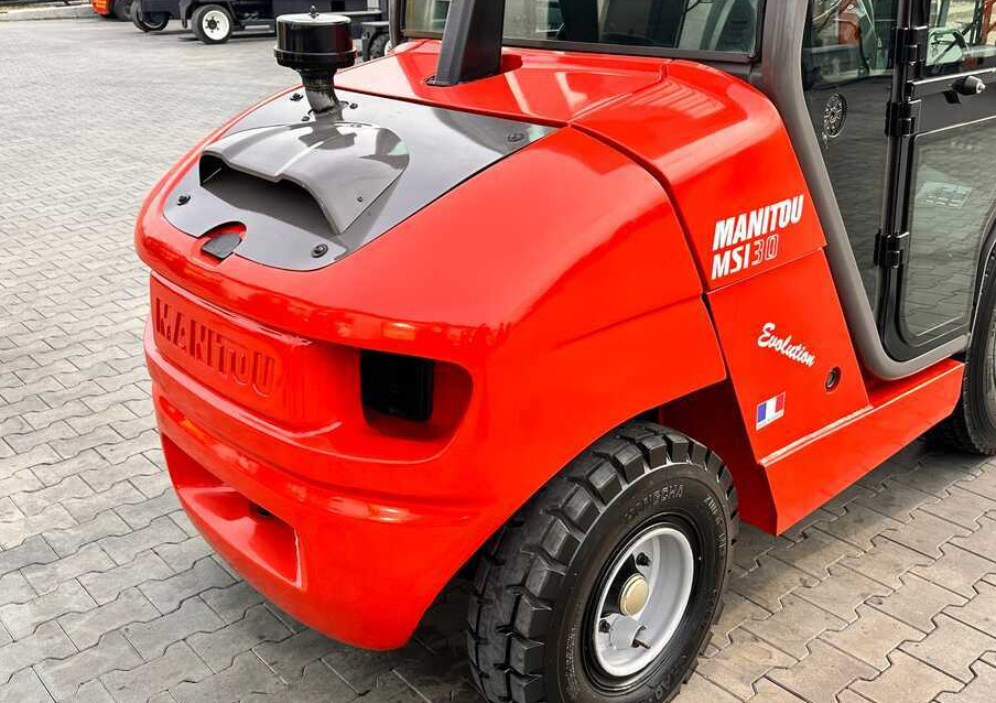 Carretilla todo terreno Manitou MSI30 / DIESEL / DUPLEX / 3400MM / CABIN / FORK POSITIONER / SIDE SHIFT / LIKE NEW: foto 14