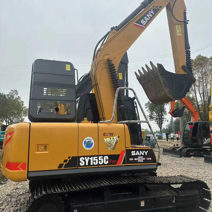 China Brand Used Sany China Brand Used Sany Sy155c Mini Excavator 6ton Crawler Earth Digger Machine for Sale - Excavadora de cadenas: foto 1 China Brand Used Sany China Brand Used Sany Sy155c Mini Excavator 6ton Crawler Earth Digger Machine for Sale - Excavadora de cadenas: foto 1
