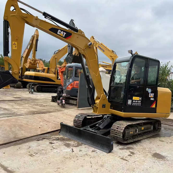 Used Digger CAT 306E Construction Machinery Construction - Excavadora de cadenas: foto 1 Used Digger CAT 306E Construction Machinery Construction - Excavadora de cadenas: foto 1