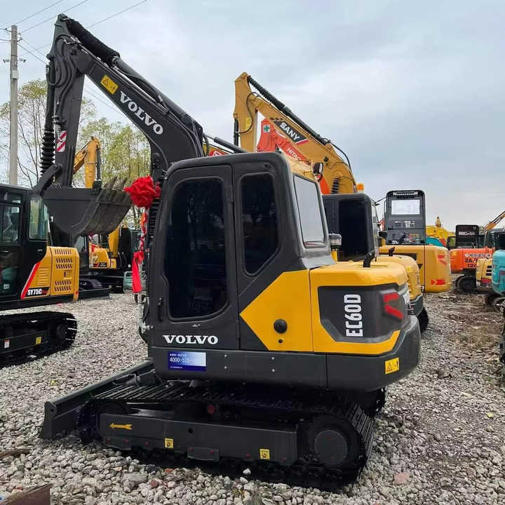 Used Digger VOLVO EC60 Construction Machinery Construction Digger Used VOLVO EC60 Cheap Excavator - Excavadora de cadenas: foto 1 Used Digger VOLVO EC60 Construction Machinery Construction Digger Used VOLVO EC60 Cheap Excavator - Excavadora de cadenas: foto 1