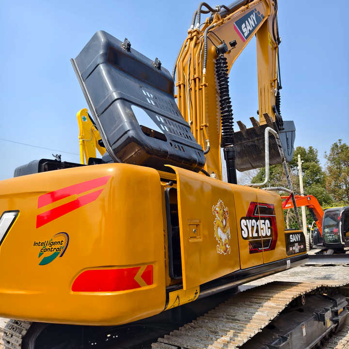 Used Heavy Construction Equipment Sany Sy215 Excavator Used Machine - Excavadora de cadenas: foto 1 Used Heavy Construction Equipment Sany Sy215 Excavator Used Machine - Excavadora de cadenas: foto 1