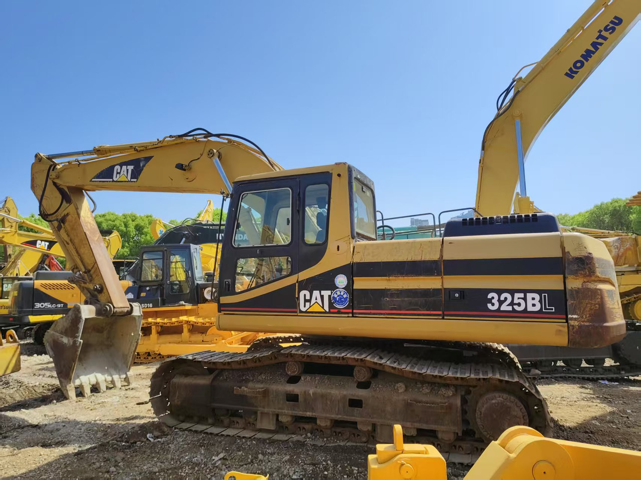 CATERPILLAR 325B - Excavadora de cadenas: foto 1 CATERPILLAR 325B - Excavadora de cadenas: foto 1