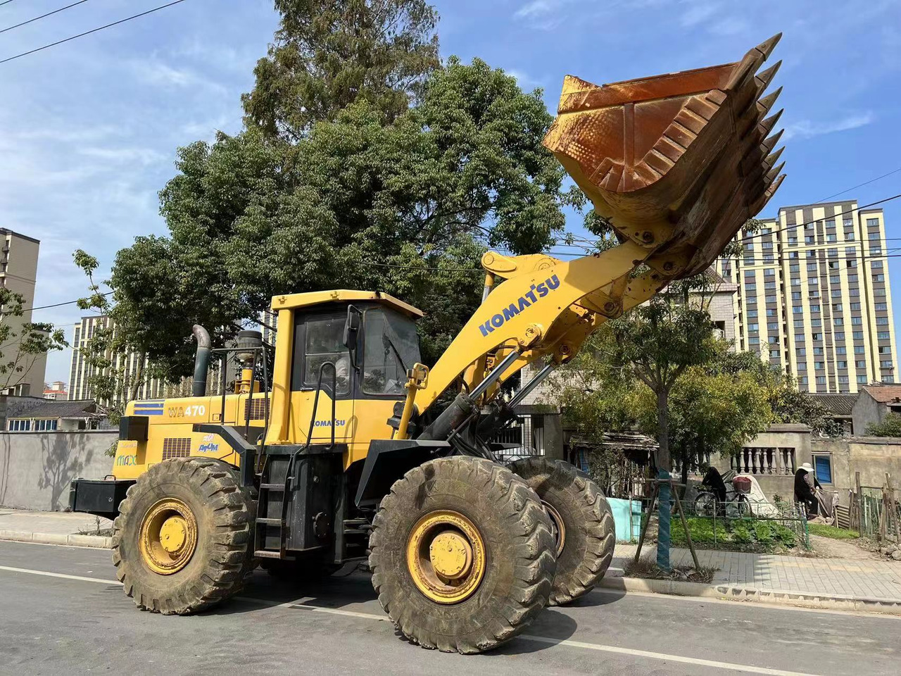 KOMATSU WA470-3 - Cargadora de ruedas: foto 5 KOMATSU WA470-3 - Cargadora de ruedas: foto 5