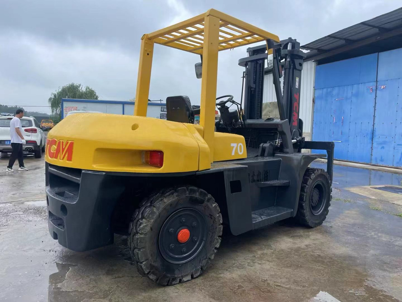 TCM FD70 - Carretilla elevadora diésel: foto 1 TCM FD70 - Carretilla elevadora diésel: foto 1