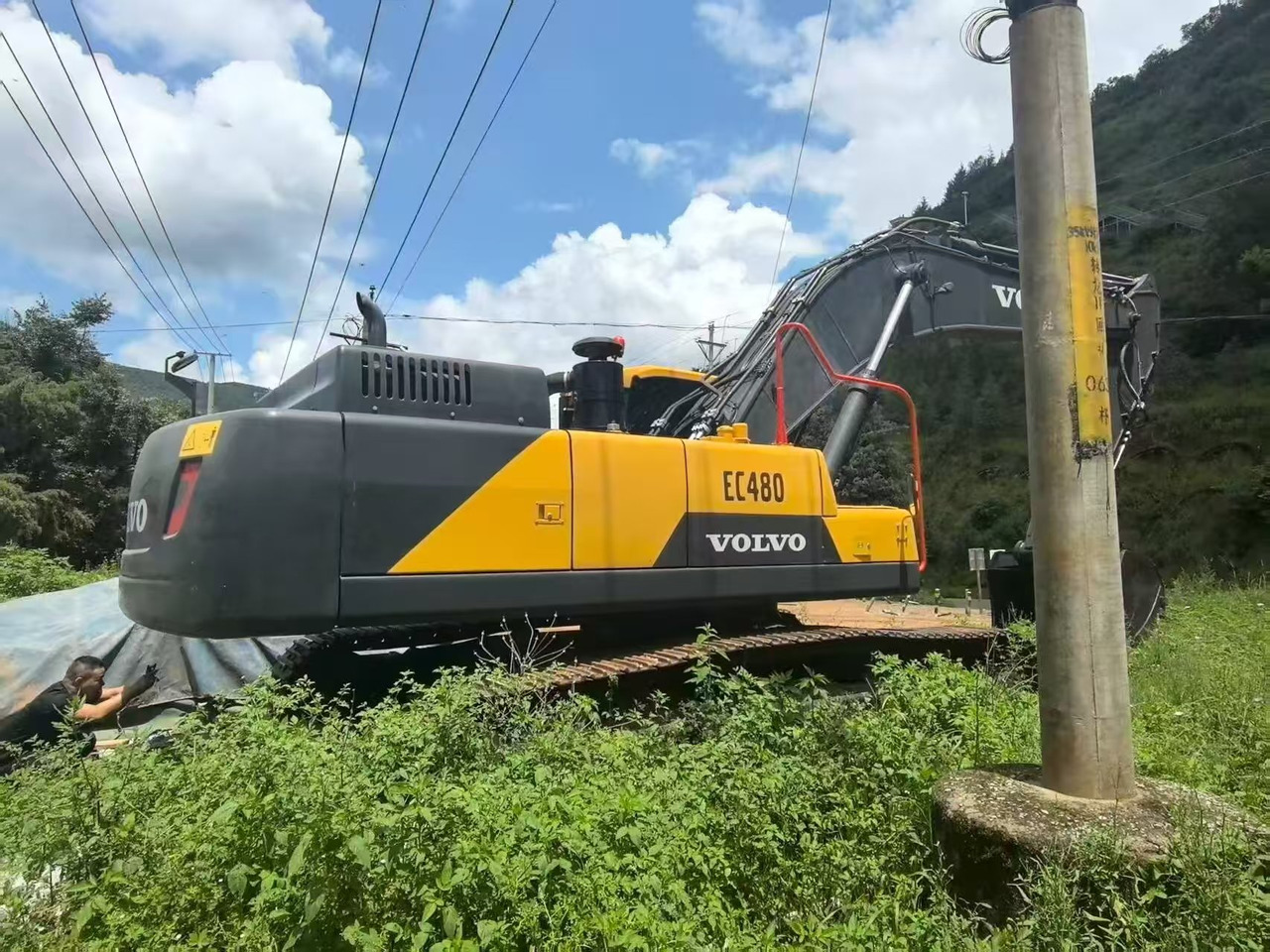 VOLVO EC480DL - Excavadora de cadenas: foto 2 VOLVO EC480DL - Excavadora de cadenas: foto 2