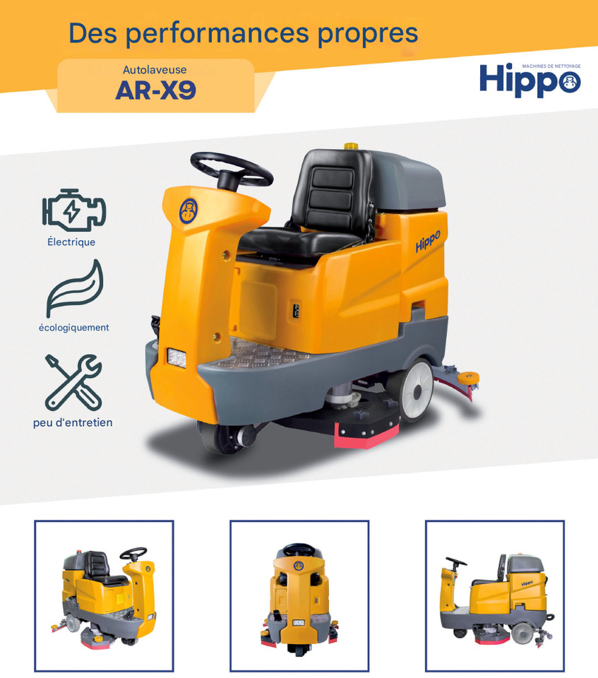 HIPPO AR-X9 - Barredora vial: foto 1 HIPPO AR-X9 - Barredora vial: foto 1