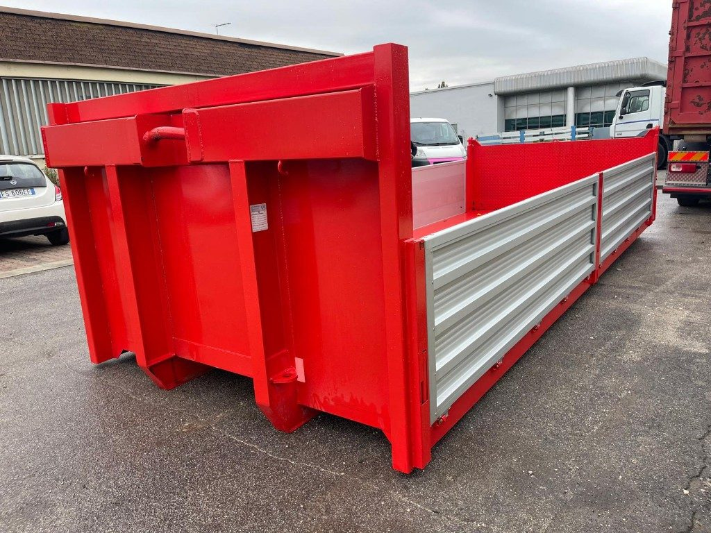 CONTAINER SCARRABILE NUOVO A PIANALE CON SPONDE - Contenedor de gancho: foto 1 CONTAINER SCARRABILE NUOVO A PIANALE CON SPONDE - Contenedor de gancho: foto 1