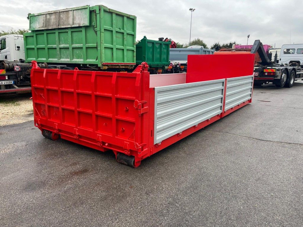 CONTAINER SCARRABILE NUOVO A PIANALE CON SPONDE - Contenedor de gancho: foto 4 CONTAINER SCARRABILE NUOVO A PIANALE CON SPONDE - Contenedor de gancho: foto 4