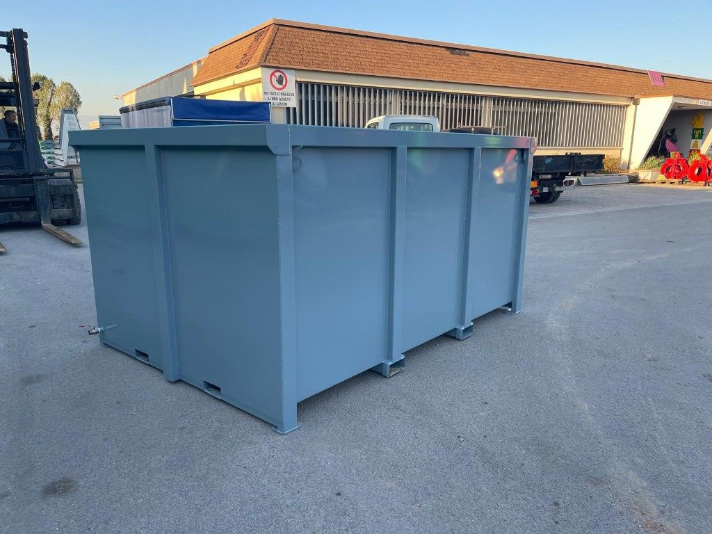 CONTENITORE PER RIFIUTI CON FODERI PER MULETTO - Contenedor de gancho: foto 2 CONTENITORE PER RIFIUTI CON FODERI PER MULETTO - Contenedor de gancho: foto 2