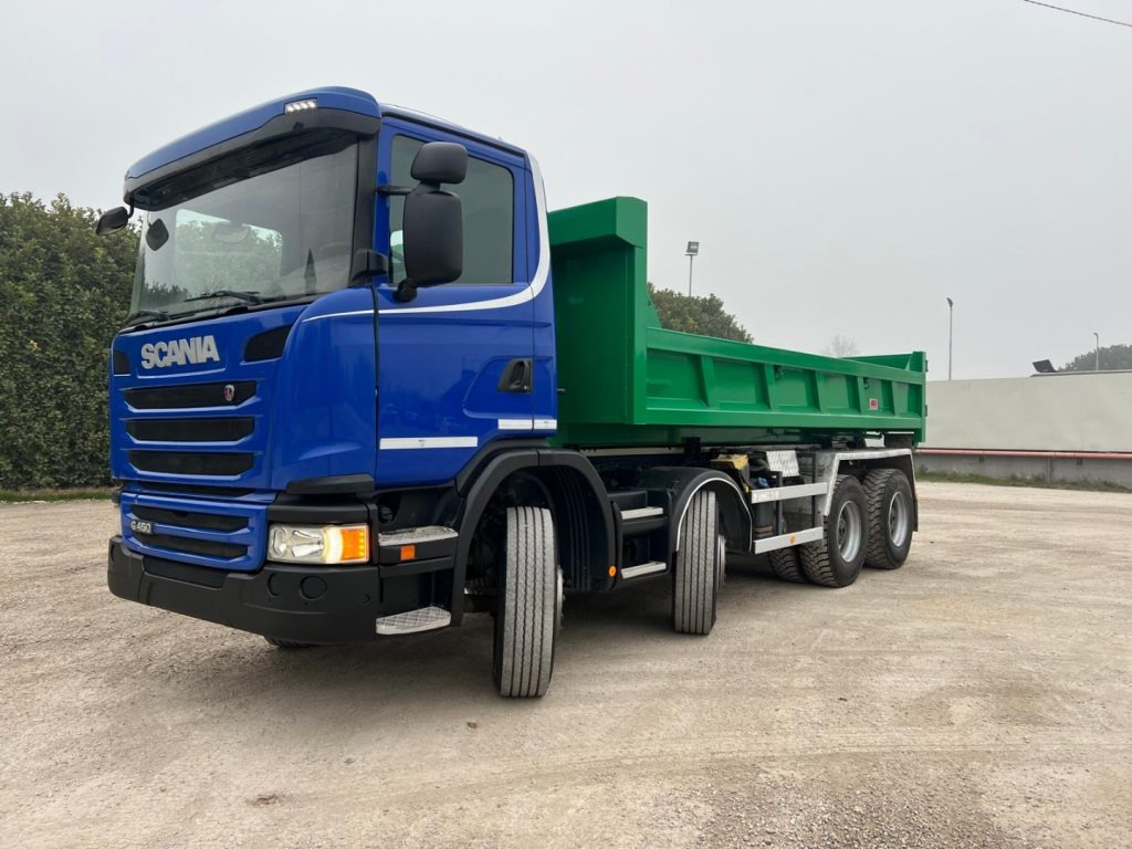 SCANIA G450 SCARRABILE - Camión multibasculante: foto 1 SCANIA G450 SCARRABILE - Camión multibasculante: foto 1