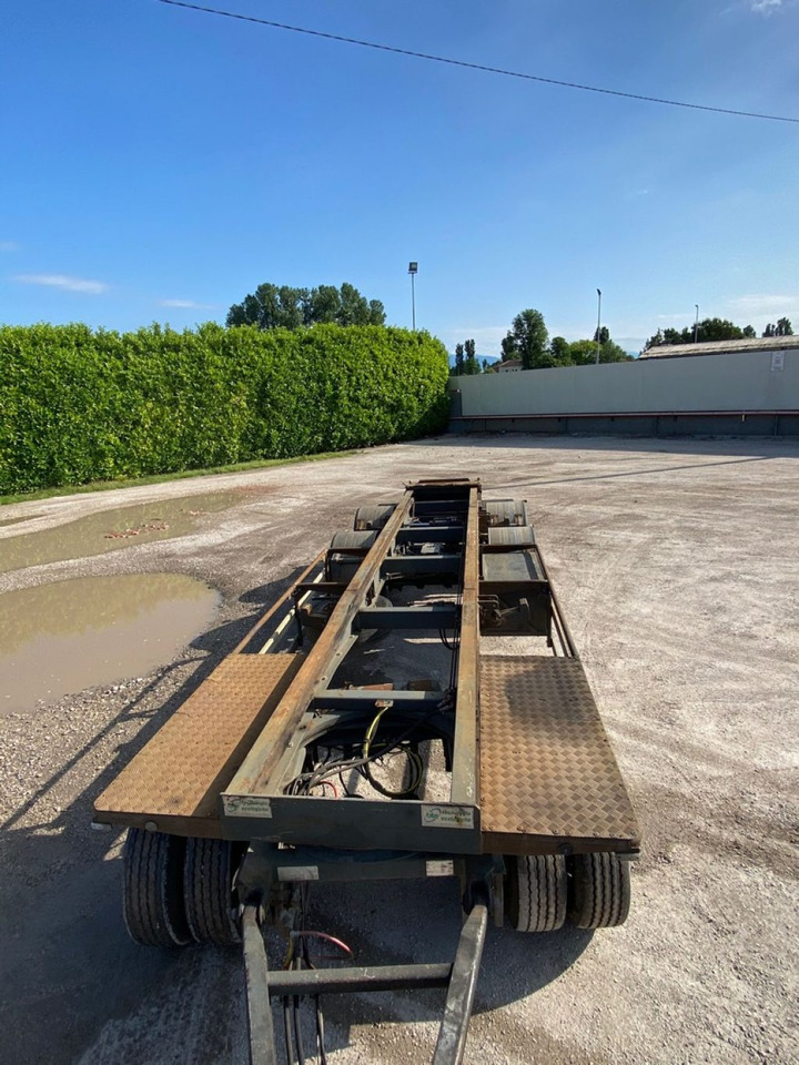 Remolque multilift/ Portacontenedores de cadenas ZORZI 26 R 070 19 A SCARRABILE BALESTRATO: foto 8