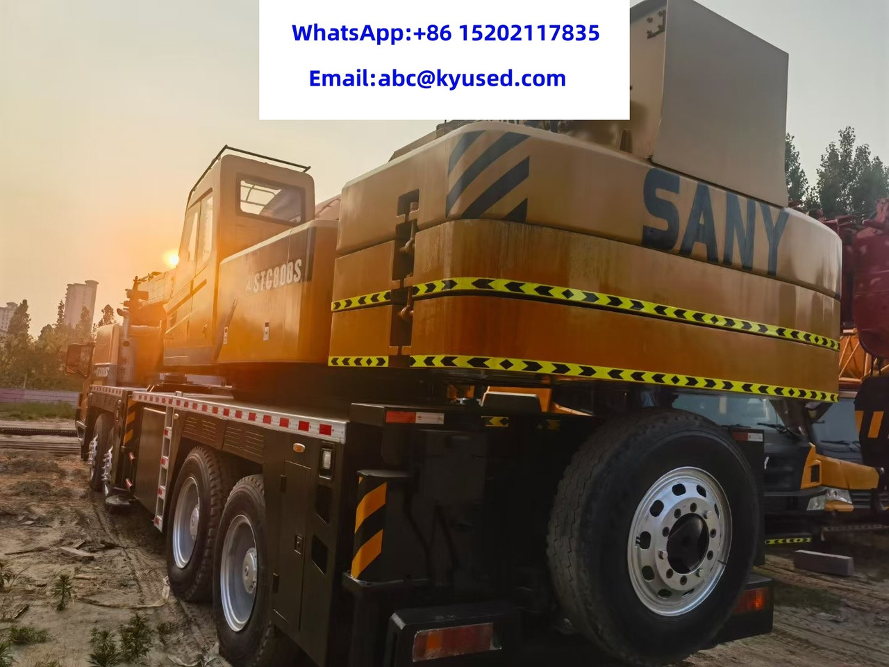 SANY STC800 STC750S STC500S STC1000 STC1600 STC1800 80 TON TRUCK CRANE - Autogrúa: foto 3 SANY STC800 STC750S STC500S STC1000 STC1600 STC1800 80 TON TRUCK CRANE - Autogrúa: foto 3