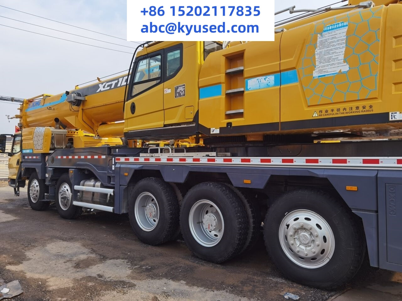 XCMG XCT100 100T crane - Autogrúa: foto 3 XCMG XCT100 100T crane - Autogrúa: foto 3