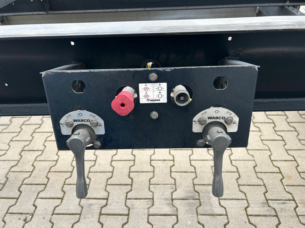 Krone AZW 18 eL3B7 Box Carrier BDF - Remolque portacontenedore/ Intercambiable: foto 5 Krone AZW 18 eL3B7 Box Carrier BDF - Remolque portacontenedore/ Intercambiable: foto 5