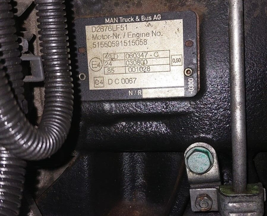 MAN D2676 LF51 MAN TGA, TGS, TGX - Motor para Camión: foto 2 MAN D2676 LF51 MAN TGA, TGS, TGX - Motor para Camión: foto 2