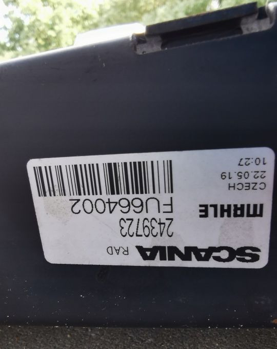 CHŁODNICA WODY SCANIA 2439723 SZCZELNA - Radiador para Camión: foto 3 CHŁODNICA WODY SCANIA 2439723 SZCZELNA - Radiador para Camión: foto 3