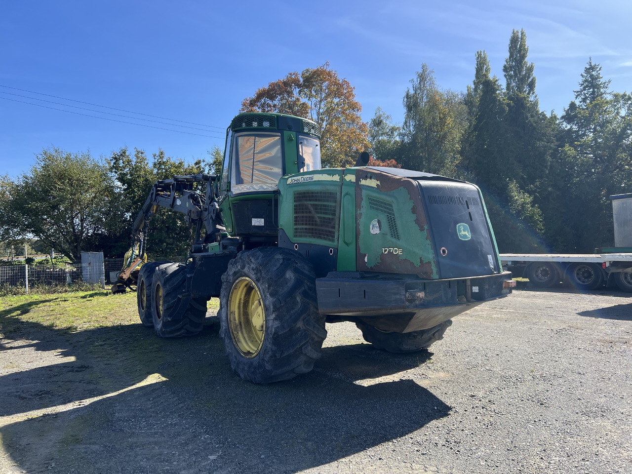 JOHN DEERE 1270E - Procesadora forestal: foto 4 JOHN DEERE 1270E - Procesadora forestal: foto 4
