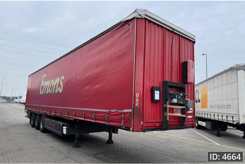 Kässbohrer MAXIMA / Disk brake / Palletbox - Semirremolque lona: foto 4 Kässbohrer MAXIMA / Disk brake / Palletbox - Semirremolque lona: foto 4
