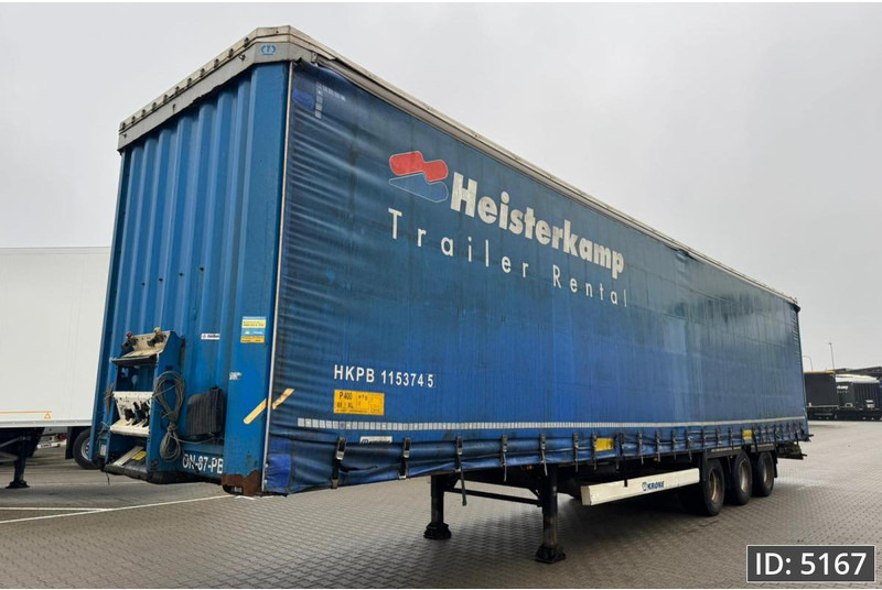 Krone SD / Mega / BPW Drum - Semirremolque lona: foto 1 Krone SD / Mega / BPW Drum - Semirremolque lona: foto 1