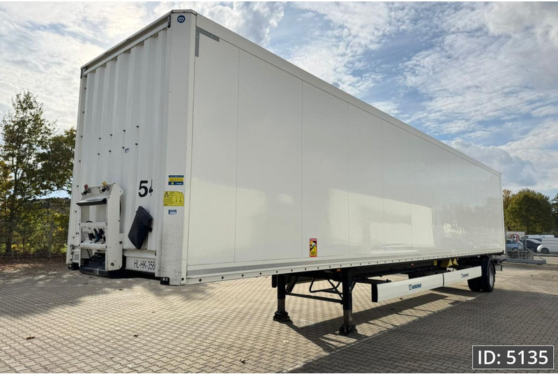 Semirremolque caja cerrada Krone SEK / Steering axle / More available: foto 1