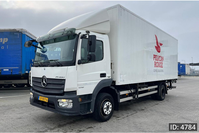 Mercedes-Benz Atego 1218 Day Cab, Euro 5, BDF / Automatic / standklima / DHOLLANDIA 2000KG - Camión portacontenedore/ Intercambiable: foto 4 Mercedes-Benz Atego 1218 Day Cab, Euro 5, BDF / Automatic / standklima / DHOLLANDIA 2000KG - Camión portacontenedore/ Intercambiable: foto 4