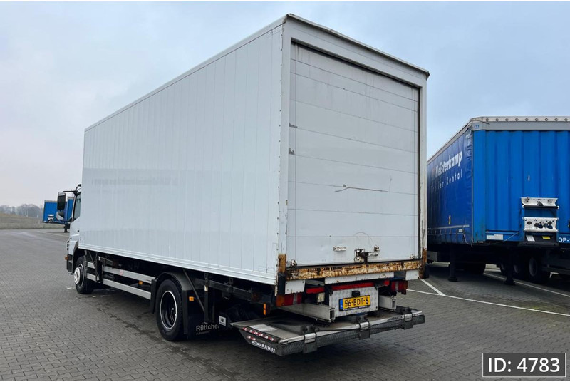 Mercedes-Benz Atego 1218 Day Cab, Euro 5, BDF / EPS automatic / standklima / DHOLLANDIA 2000KG - Camión portacontenedore/ Intercambiable: foto 2 Mercedes-Benz Atego 1218 Day Cab, Euro 5, BDF / EPS automatic / standklima / DHOLLANDIA 2000KG - Camión portacontenedore/ Intercambiable: foto 2