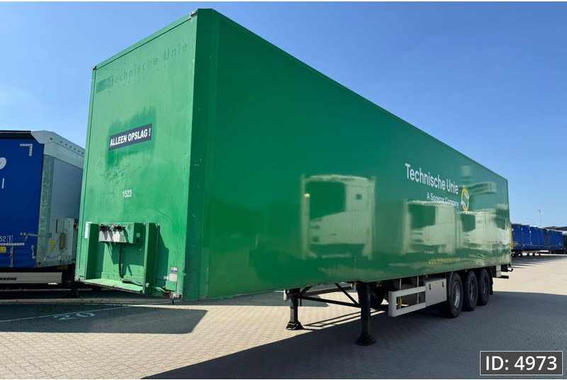Van Eck PT-3 / BPW Drum / Roll up door - Semirremolque caja cerrada: foto 1 Van Eck PT-3 / BPW Drum / Roll up door - Semirremolque caja cerrada: foto 1