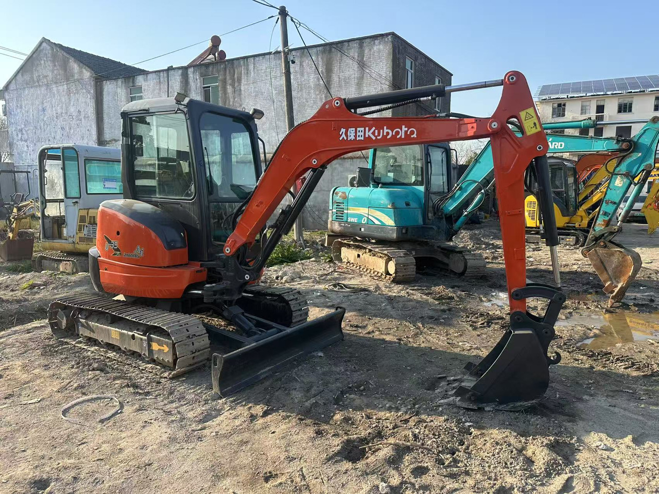 KUBOTA U55-4 - Excavadora de cadenas: foto 3 KUBOTA U55-4 - Excavadora de cadenas: foto 3