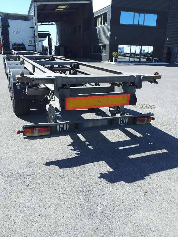 Semi-remorque 3 Essieux 38 TONNES CHARIOT COULISSANT - Semirremolque portacontenedore/ Intercambiable: foto 4 Semi-remorque 3 Essieux 38 TONNES CHARIOT COULISSANT - Semirremolque portacontenedore/ Intercambiable: foto 4