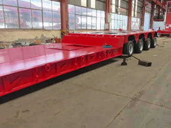 TITAN 4 Axle 100 Ton Lowboy Trailer for Sale in Zambia - Semirremolque: foto 5 TITAN 4 Axle 100 Ton Lowboy Trailer for Sale in Zambia - Semirremolque: foto 5