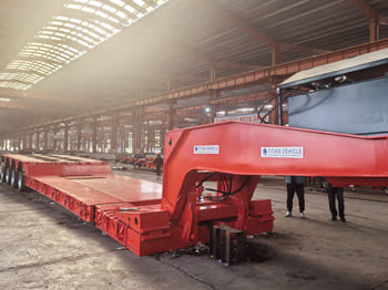 TITAN 4 Axle 100 Ton Lowboy Trailer for Sale in Zambia - Semirremolque: foto 2 TITAN 4 Axle 100 Ton Lowboy Trailer for Sale in Zambia - Semirremolque: foto 2