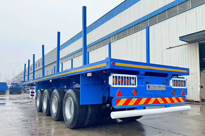 TITAN 4 Axle Wood Log Trailer for Sale in Philippines - Semirremolque plataforma/ Caja abierta: foto 3 TITAN 4 Axle Wood Log Trailer for Sale in Philippines - Semirremolque plataforma/ Caja abierta: foto 3
