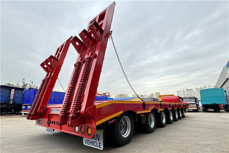 TITAN 7 Axle 120 Ton Lowbed Trailer for Sale In Saudi Arabia - Semirremolque góndola rebajadas: foto 2 TITAN 7 Axle 120 Ton Lowbed Trailer for Sale In Saudi Arabia - Semirremolque góndola rebajadas: foto 2