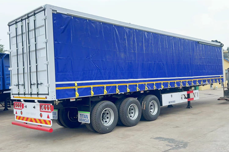 TITAN Curtain Side Trailer for Sale in Saudi Arabia - Semirremolque lona: foto 3 TITAN Curtain Side Trailer for Sale in Saudi Arabia - Semirremolque lona: foto 3