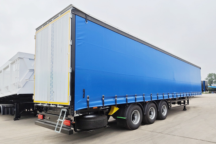 TITAN Curtain Trailer for Sale in Tanzania - Semirremolque lona: foto 3 TITAN Curtain Trailer for Sale in Tanzania - Semirremolque lona: foto 3
