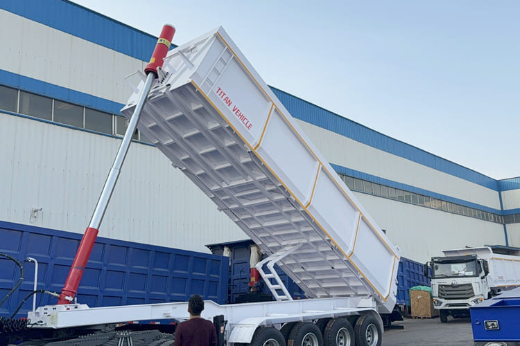 TITAN End Dump Trailer for Sale in Kenya - Semirremolque volquete: foto 2 TITAN End Dump Trailer for Sale in Kenya - Semirremolque volquete: foto 2