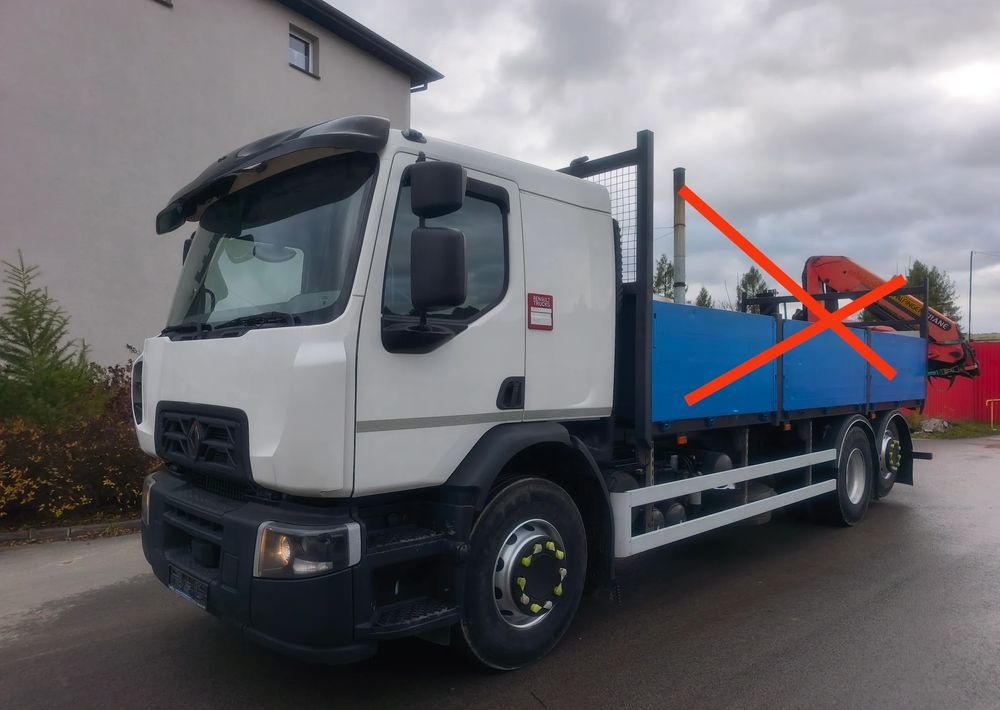 Renault D 26.320 6x2 podwozie do zabudowy - Camión chasis: foto 1 Renault D 26.320 6x2 podwozie do zabudowy - Camión chasis: foto 1