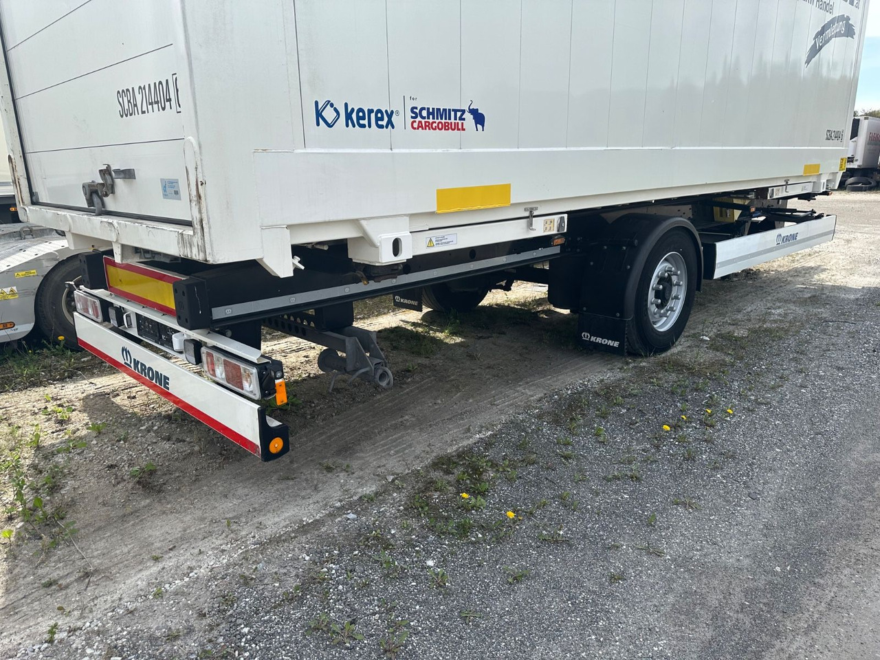 Krone ZE 1 Achs Maxi TÜV neu - Remolque portacontenedore/ Intercambiable: foto 3 Krone ZE 1 Achs Maxi TÜV neu - Remolque portacontenedore/ Intercambiable: foto 3