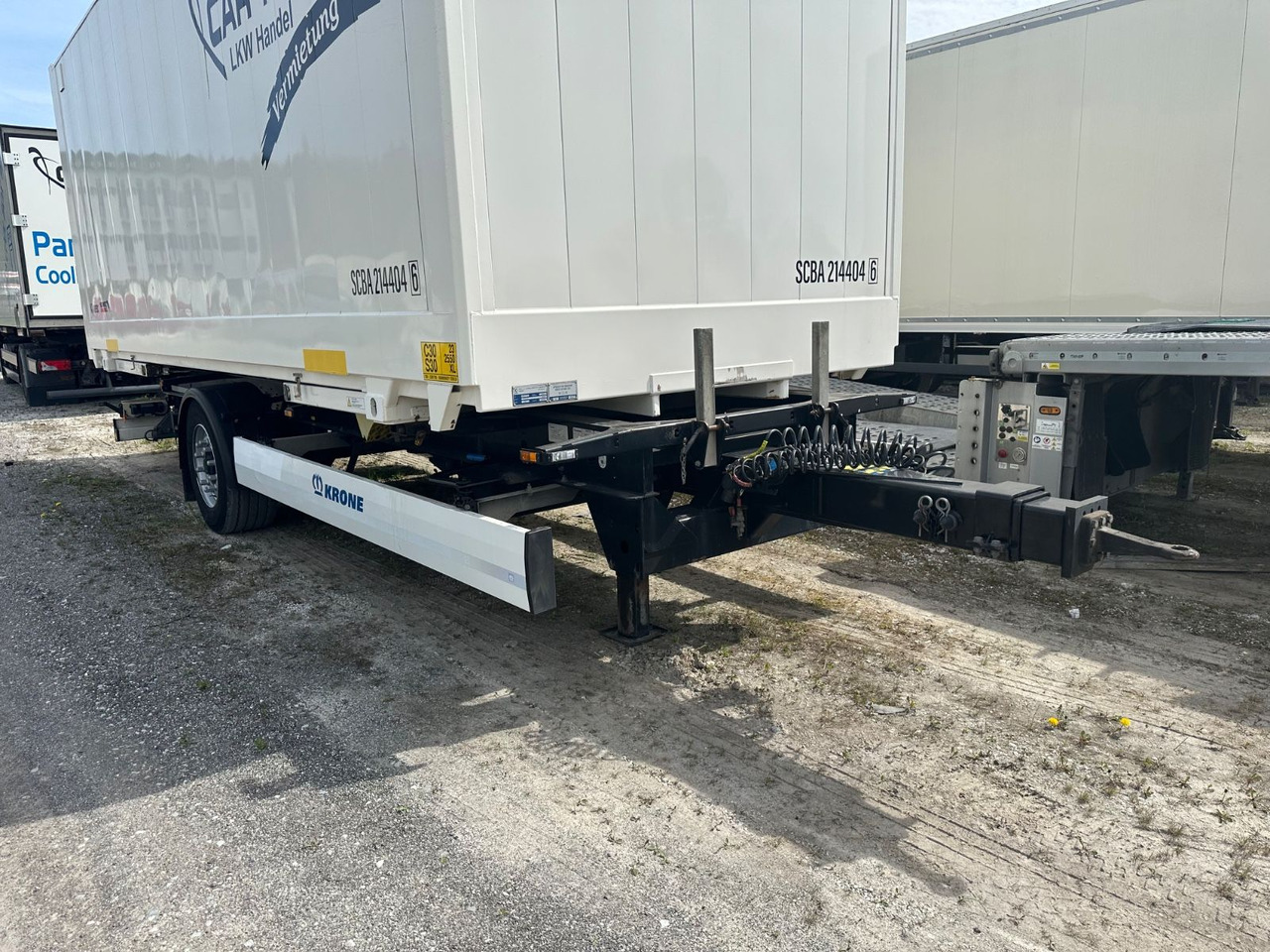 Krone ZE 1 Achs Maxi TÜV neu - Remolque portacontenedore/ Intercambiable: foto 2 Krone ZE 1 Achs Maxi TÜV neu - Remolque portacontenedore/ Intercambiable: foto 2