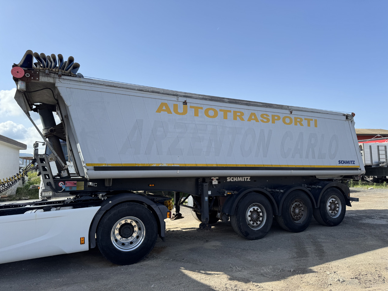 SCHMITZ SR Ribaltabile Post. in Alluminio - Semirremolque volquete: foto 1 SCHMITZ SR Ribaltabile Post. in Alluminio - Semirremolque volquete: foto 1