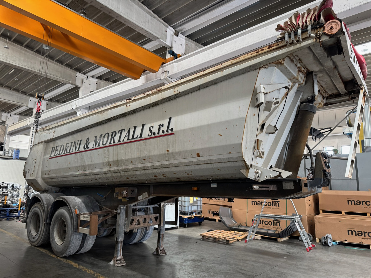 TECNOKAR T2GP Semirimorchio Ribaltabile Mezzo d'opera - Semirremolque volquete: foto 2 TECNOKAR T2GP Semirimorchio Ribaltabile Mezzo d'opera - Semirremolque volquete: foto 2