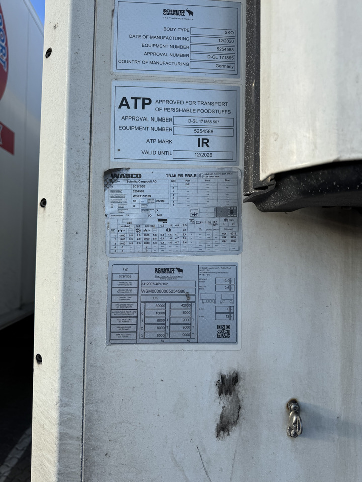 SCHMITZ Meat Rails ThermoKing - Semirremolque frigorífico: foto 4 SCHMITZ Meat Rails ThermoKing - Semirremolque frigorífico: foto 4