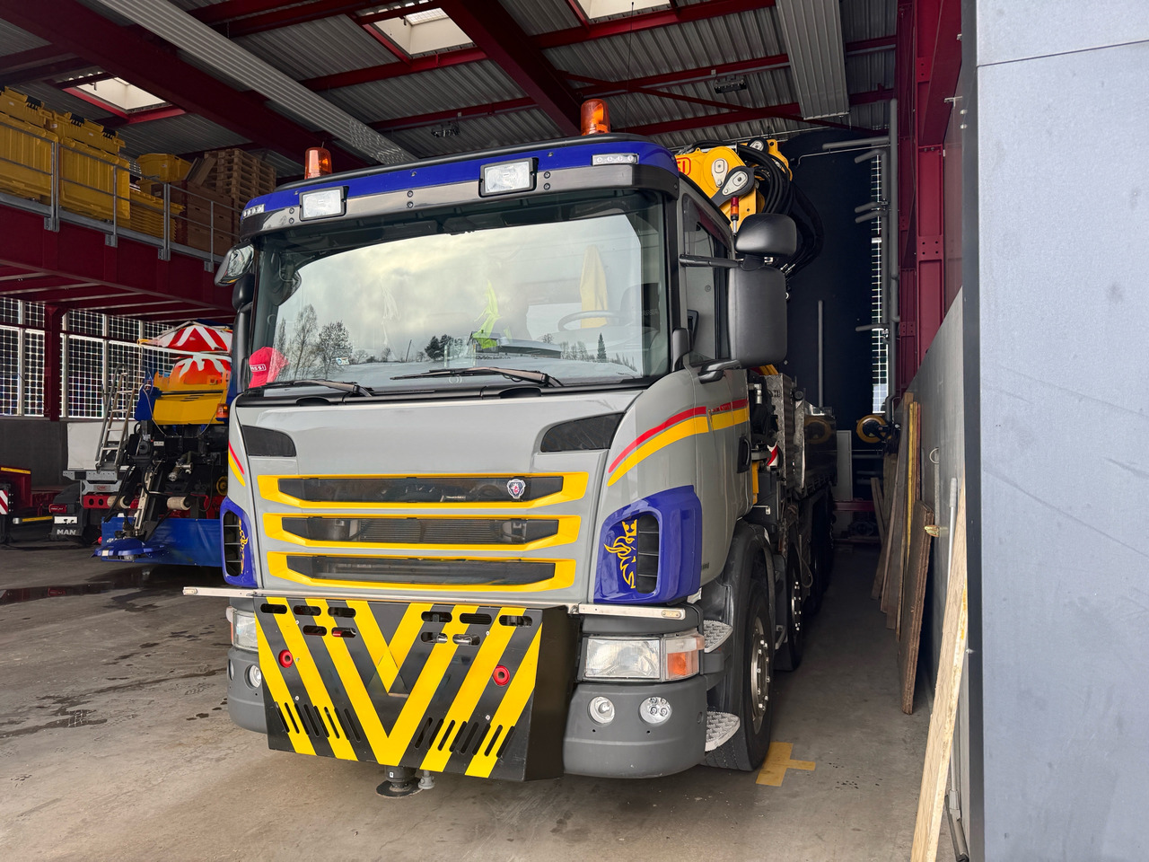 SCANIA G480 10x4 Fassi F950 *72‘000 KM* - Camión grúa: foto 4 SCANIA G480 10x4 Fassi F950 *72‘000 KM* - Camión grúa: foto 4